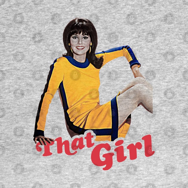 That Girl // Marlo Thomas Retro FanArt Tribute by darklordpug